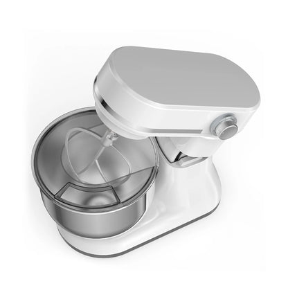 BioloMix 5.5L&4L Double Bowl Electric Food Mixer, 8 Speeds Stand Mixer for Daily Use with Egg Whisk, Dough Hook, Flat Beater